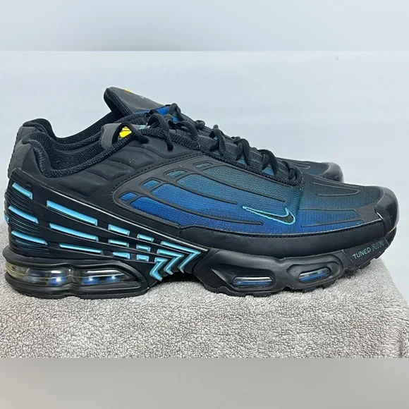 Nike Air Max Plus 3 III TN Tuned "Black Blue Gradient" (DZ4508-001) SIZE 13 - Picture 2 of 8